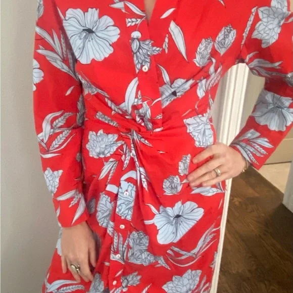 Zara MIDI Twist Dress - Picture 12 of 14